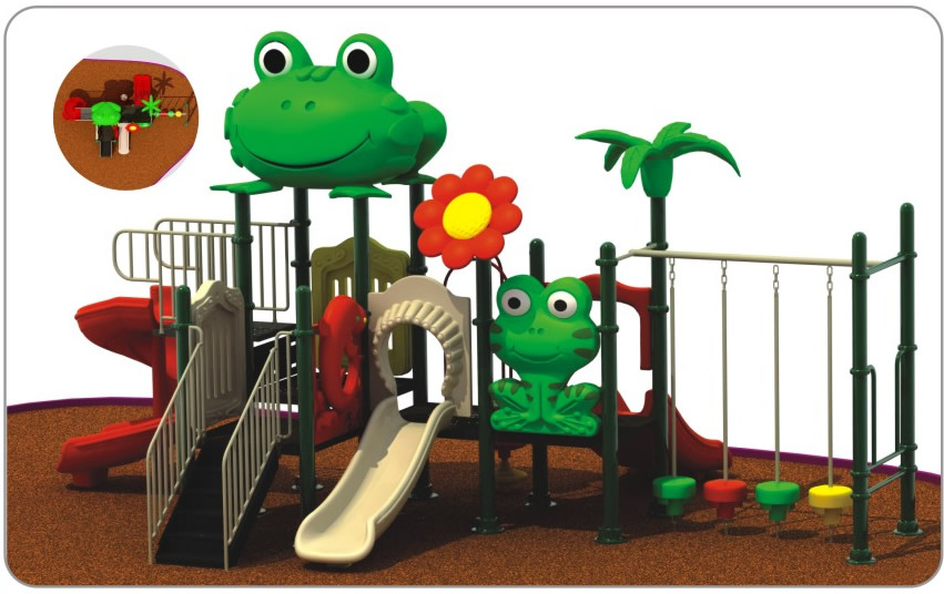 williamhill儿童卡通滑梯（青蛙）